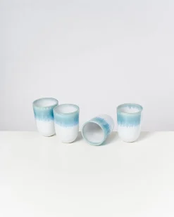 Motel a Miio Alcachofra Becher groß 4er-Set grünblau Outlet