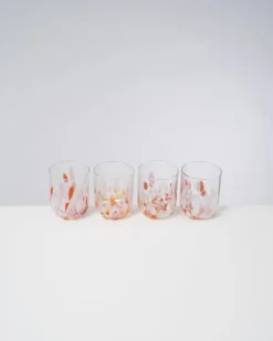 Motel a Miio Alegria Glas groß 4er-Set rosé coral Best