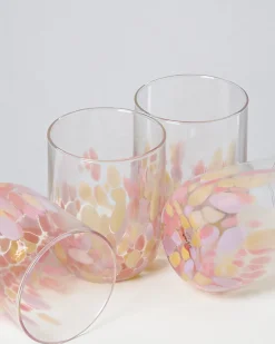 Motel a Miio Alegria Glas groß 4er-Set rosa sand Hot