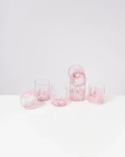 Motel a Miio Alegria Glas klein 6er-Set rosa Online