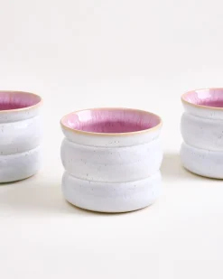 Motel a Miio Areia Becher klein bubble 6er-Set rosé New