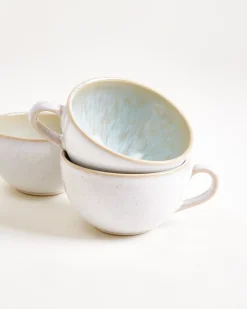 Motel a Miio Areia Cappuccinotasse & Untertasse klein classic 6er-Set azur Online
