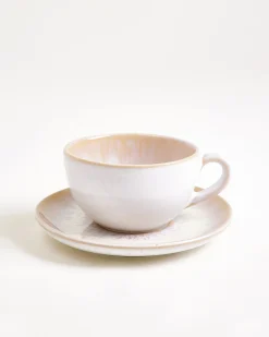 Motel a Miio Areia Cappuccinotasse & Untertasse klein classic sand