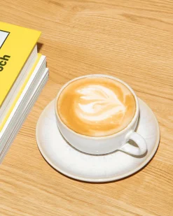 Motel a Miio Areia Cappuccinotasse & Untertasse klein classic sand