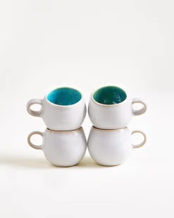 Motel a Miio Areia Espressotasse 4er-Set aqua Discount