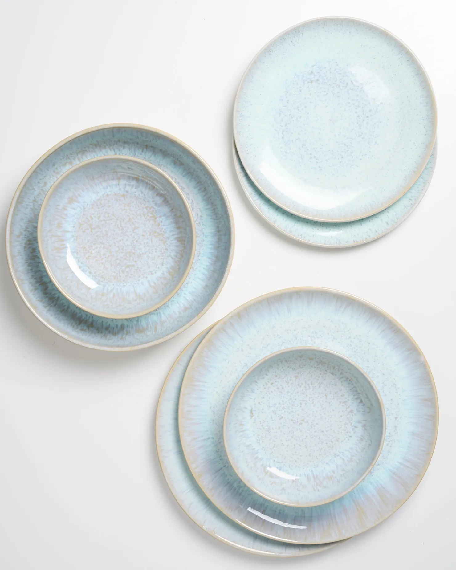 Motel a Miio Areia Geschirr-Set modern 7-teilig azur Clearance