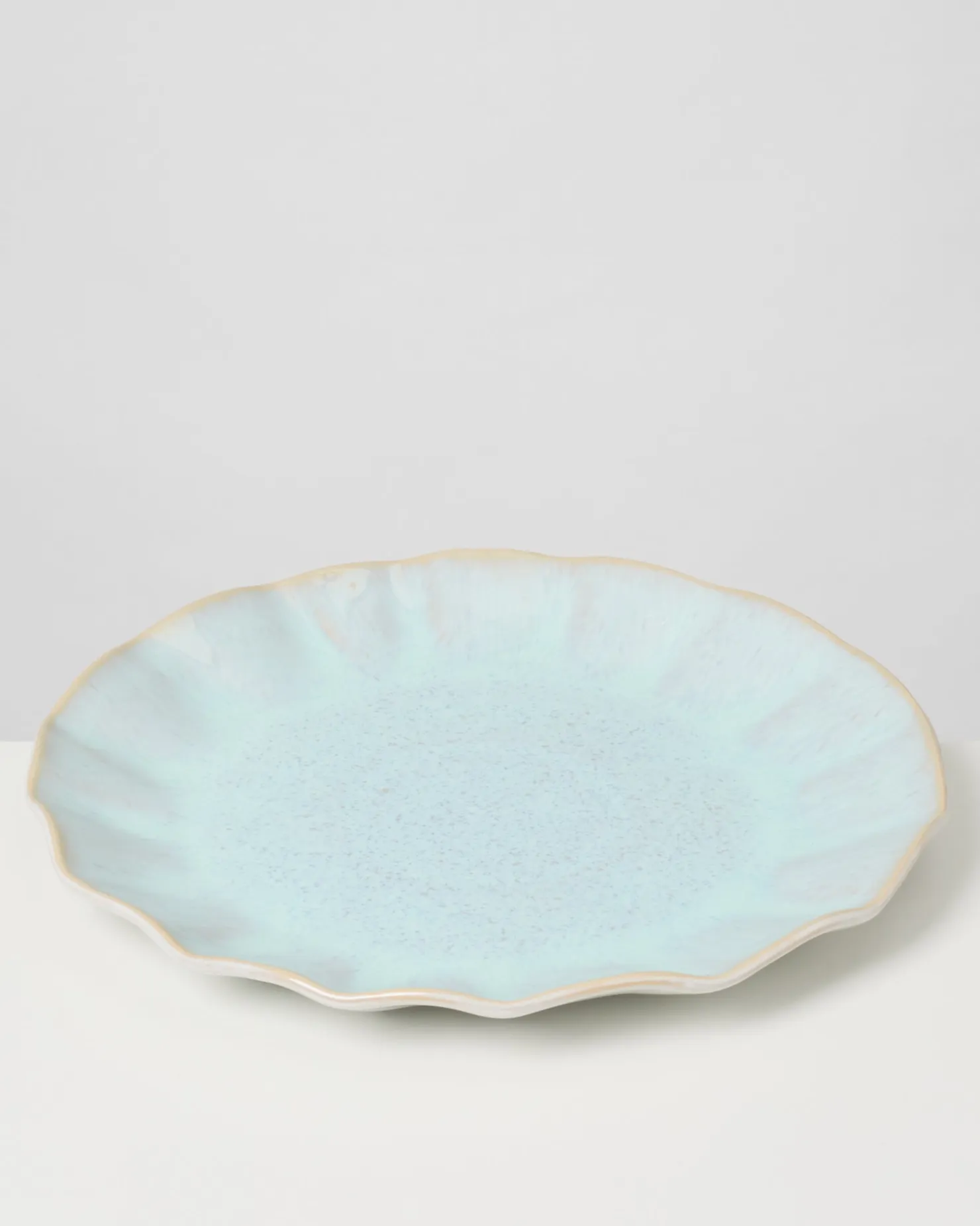 Motel a Miio Areia Geschirr-Set shell 16-teilig azur New