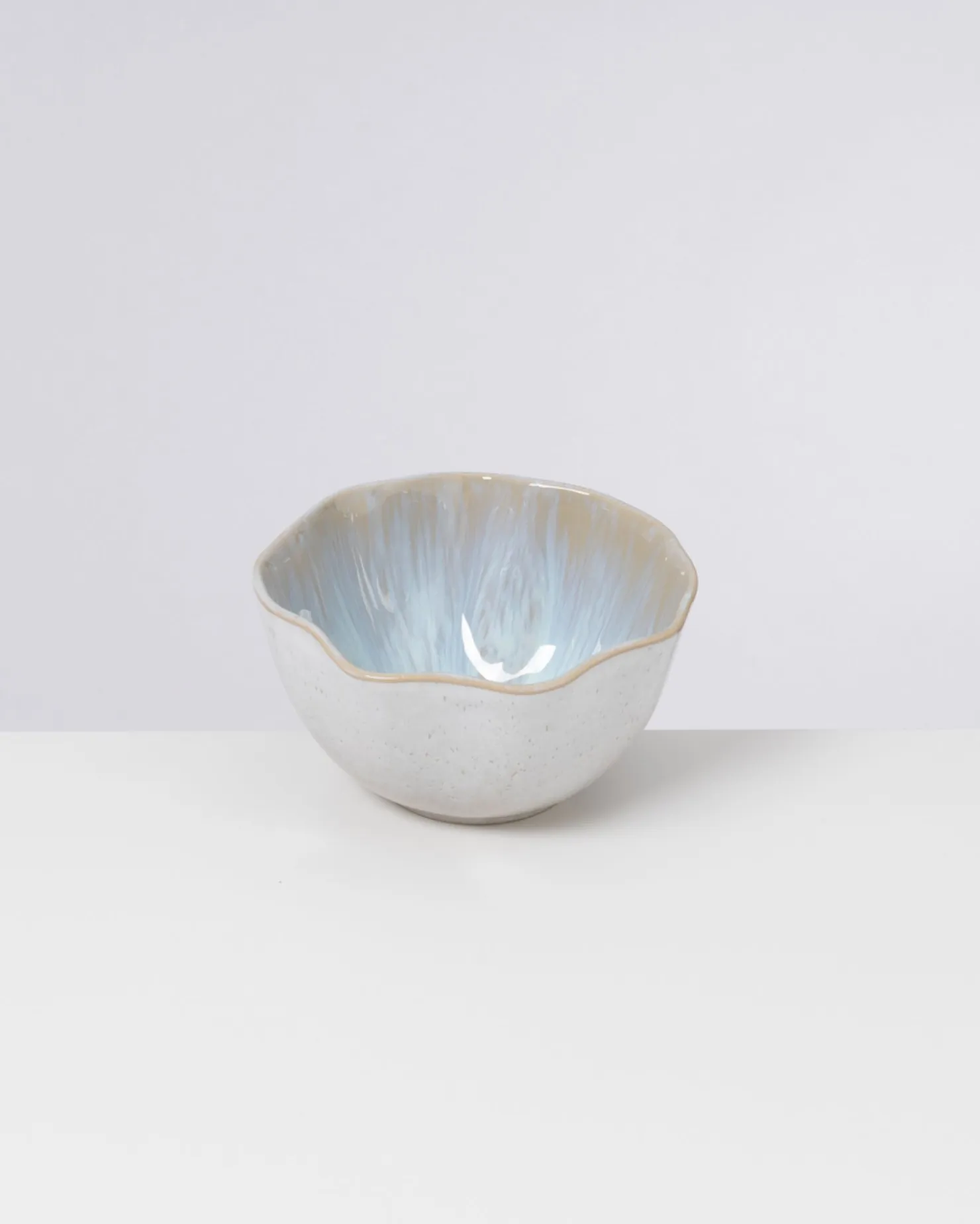 Motel a Miio Areia Geschirr-Set shell 16-teilig azur New