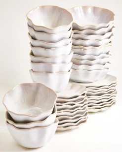 Motel a Miio Areia Geschirr-Set shell 40-teilig sand Discount