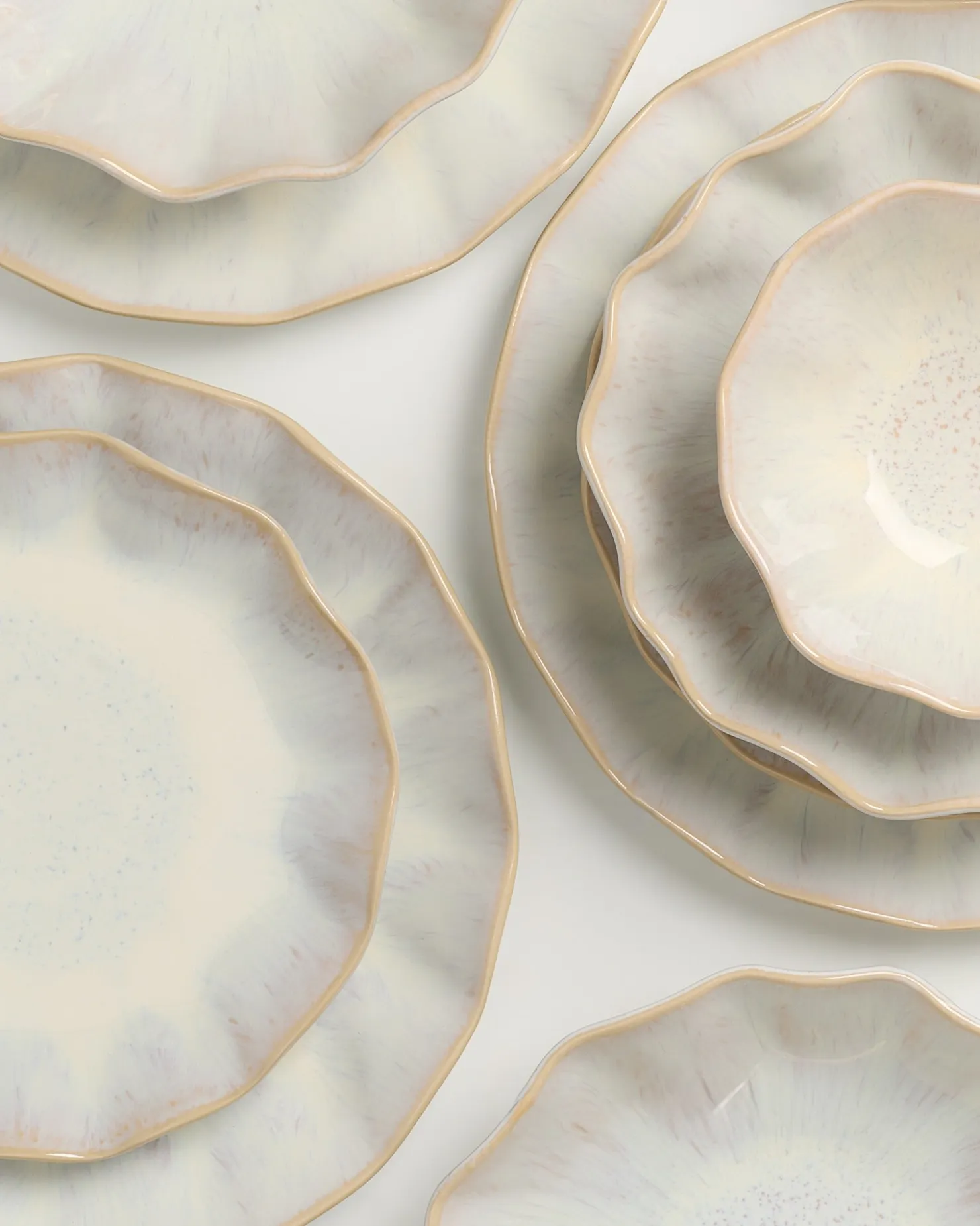 Motel a Miio Areia Geschirr-Set shell 16-teilig sand Online