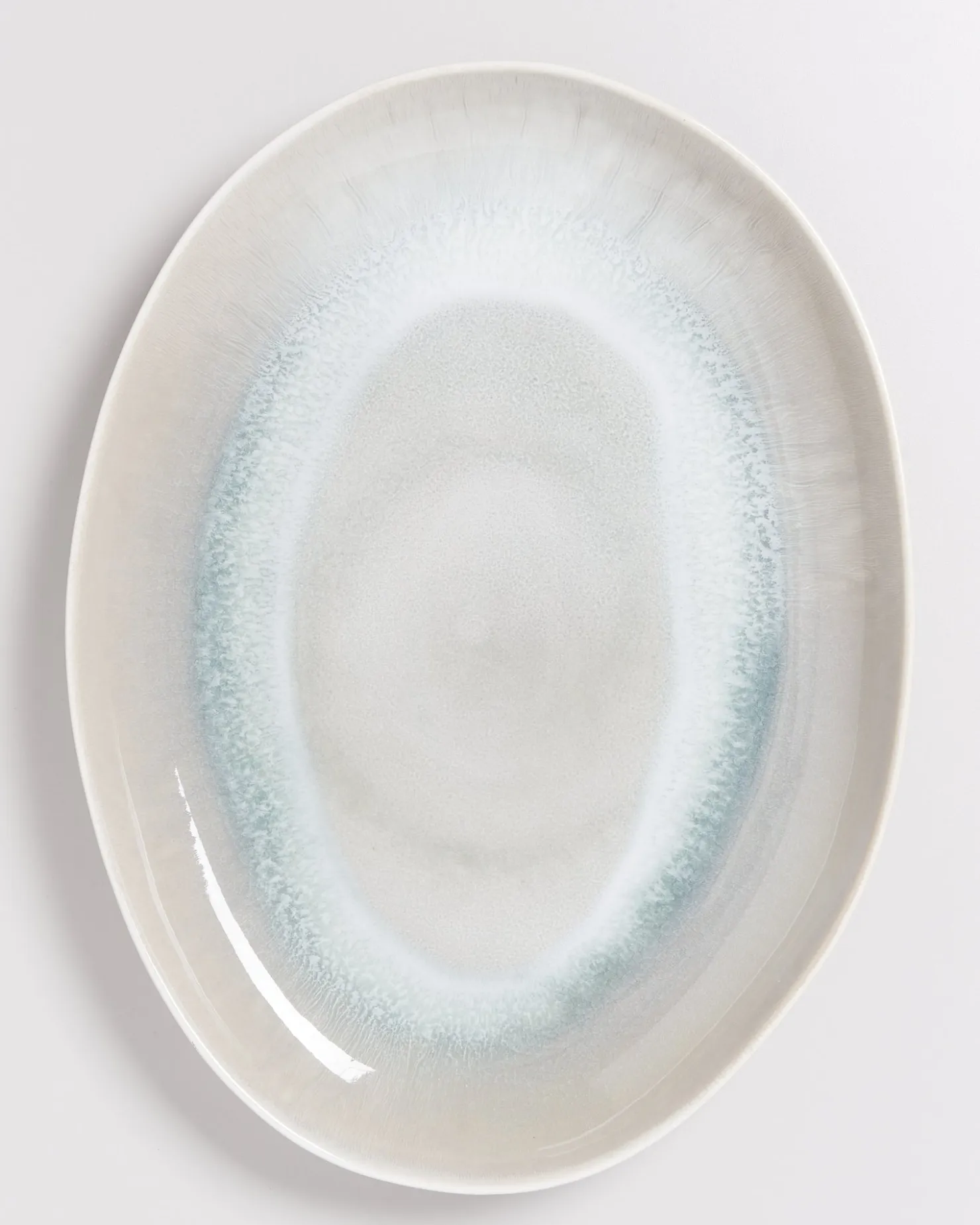 Motel a Miio Areia Servierplatte XL oval grau New