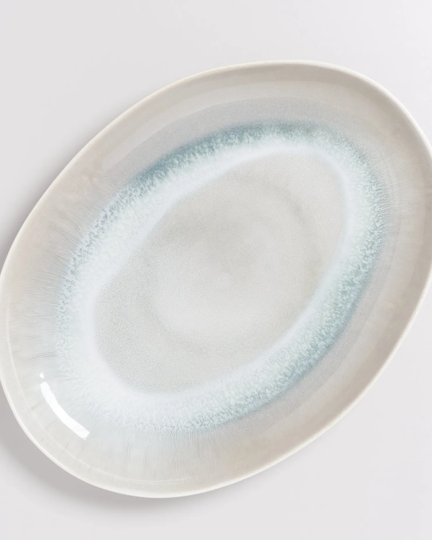 Motel a Miio Areia Servierplatte XL oval grau New
