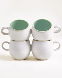 Motel a Miio Areia Tasse groß 4er-Set mint Hot
