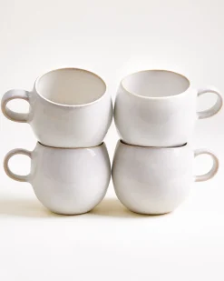 Motel a Miio Areia Tasse groß 4er-Set weiß Online