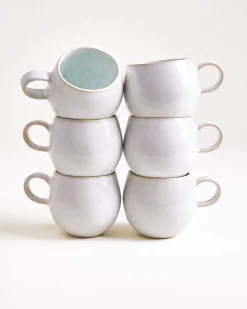 Motel a Miio Areia Tasse klein 6er-Set azur