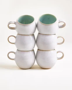 Motel a Miio Areia Tasse klein 6er-Set mint Hot