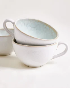 Motel a Miio Areia Teetasse & Untertasse groß classic 6er-Set azur Discount