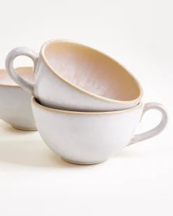 Motel a Miio Areia Teetasse & Untertasse groß classic 6er-Set sand