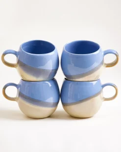 Motel a Miio Bica Tasse groß 4er-Set cornflower sand