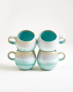 Motel a Miio Bica Tasse klein 4er-Set mint Outlet