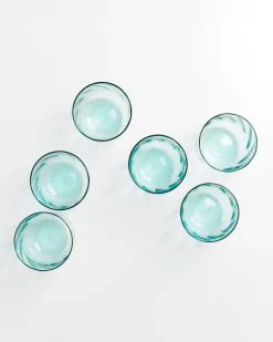 Motel a Miio Calma Glas groß swirl 6er-Set grün Online