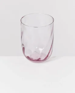 Motel a Miio Calma Glas groß swirl lila Clearance
