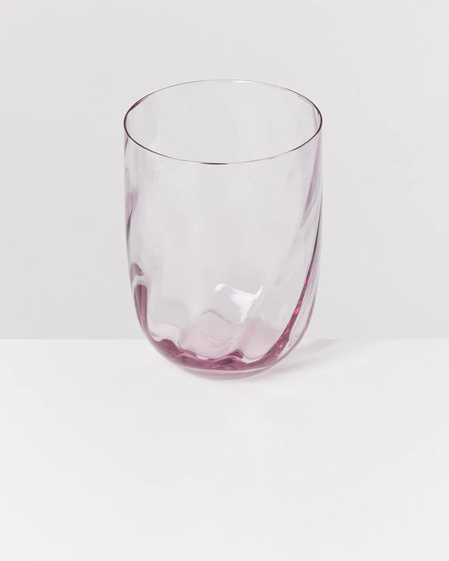 Motel a Miio Calma Glas groß swirl lila Clearance