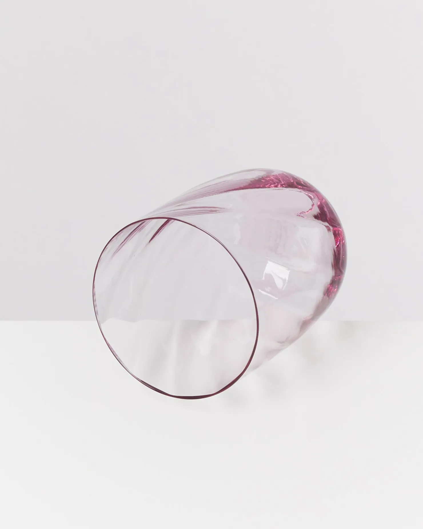 Motel a Miio Calma Glas groß swirl lila Clearance