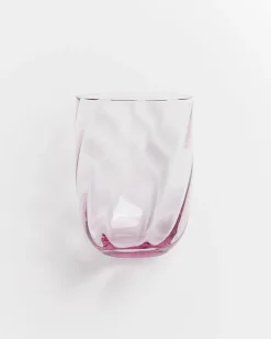Motel a Miio Calma Glas groß swirl lila Clearance