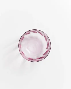 Motel a Miio Calma Glas groß swirl lila Clearance