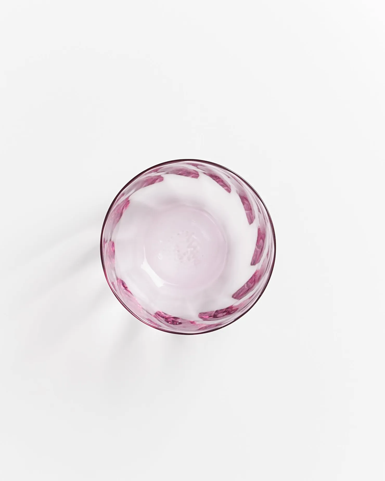 Motel a Miio Calma Glas groß swirl lila Clearance