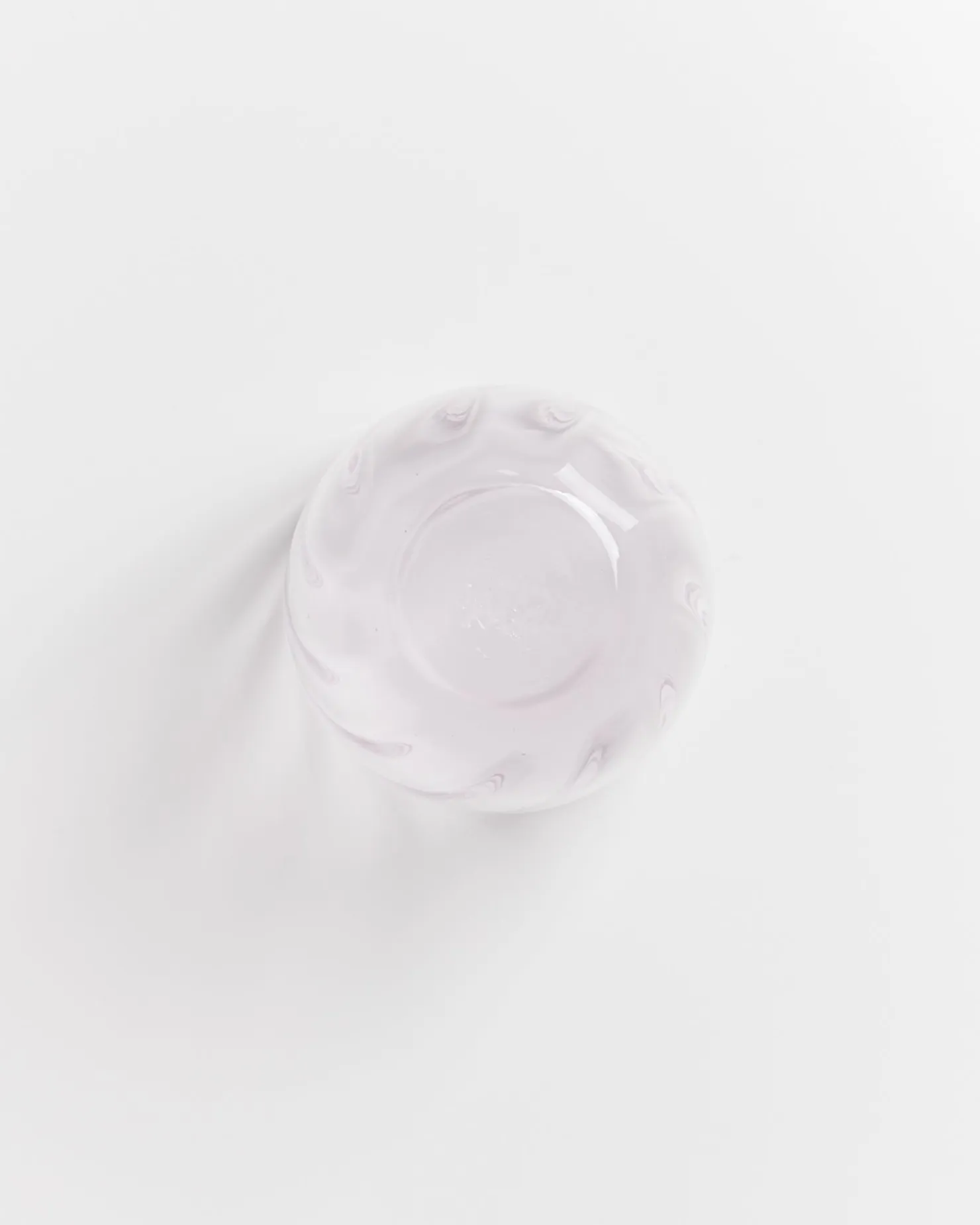 Motel a Miio Calma Glas groß swirl lila Clearance