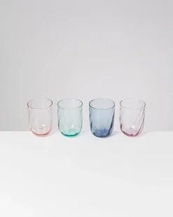 Motel a Miio Calma Glas groß swirl mix 4er-Set Discount