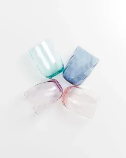 Motel a Miio Calma Glas groß swirl mix 4er-Set Discount