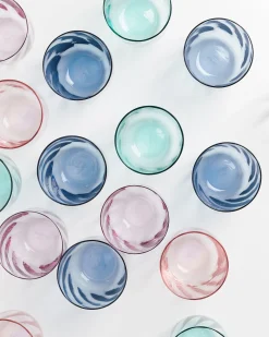 Motel a Miio Calma Glas groß swirl mix 4er-Set Discount