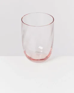 Motel a Miio Calma Glas groß swirl 4er-Set rosé