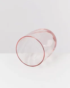 Motel a Miio Calma Glas groß swirl 6er-Set rosé Outlet