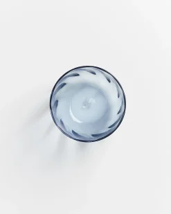 Motel a Miio Calma Glas klein swirl blau Discount