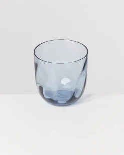 Motel a Miio Calma Glas klein swirl 4er-Set blau Sale