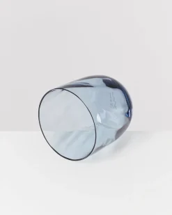 Motel a Miio Calma Glas klein swirl 4er-Set blau Sale