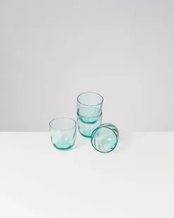 Motel a Miio Calma Glas klein swirl 4er-Set grün Online