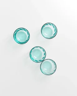 Motel a Miio Calma Glas klein swirl 4er-Set grün Online