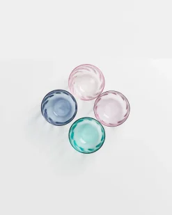 Motel a Miio Calma Glas klein swirl mix 4er-Set Outlet