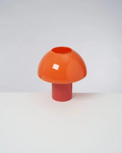 Motel a Miio Cogumelo Glaslampe orange rot Hot