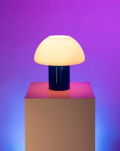 Motel a Miio Cogumelo Glaslampe rosa blau Clearance