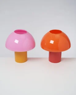 Motel a Miio Cogumelo Glaslampe rosa gelb Discount