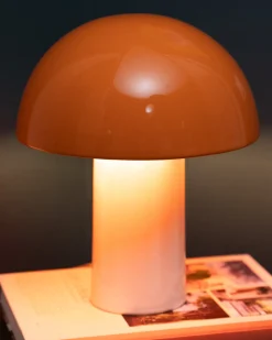 Motel a Miio Cogumelo Keramiklampe orange sand Hot