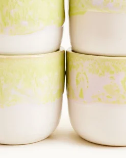 Motel a Miio Coimbra Becher klein 6er-Set lime New