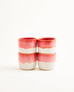 Motel a Miio Coimbra Becher klein 4er-Set pink Best