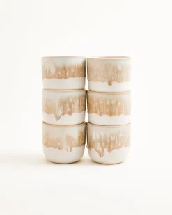 Motel a Miio Coimbra Becher klein 6er-Set sand Discount